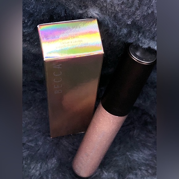 NIB -OPAL X JADE- Becca Liquid Crystal Lip Topper Glow Gloss - Picture 5 of 9